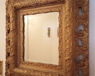Beautiful Gold leaf mirror