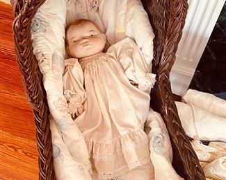 Vintage Bisque Baby