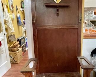 Antique Hall Tree