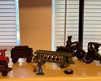 Cast Iron Train, Motorcycle, Surrey