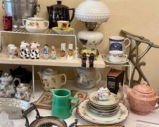 Vintage Milk Glass Lamp