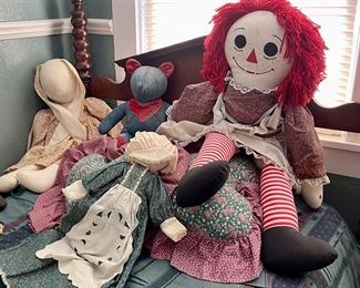 Vintage Dolls, Raggedy Ann