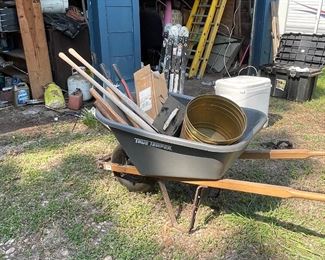 Wheelbarrow, Yard Tools, Cooler