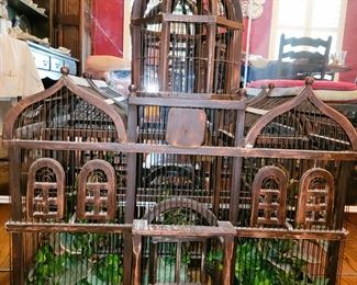 large wood birdhouse