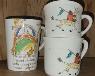 China nursery rhyme mugs