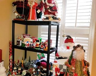 Christmas: Santas, angels and trees