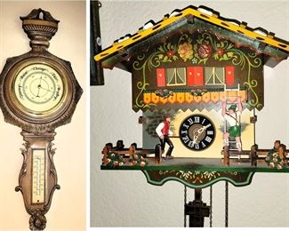 Weather "clock", coo coo clock