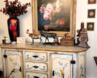 Moose decor - original large art