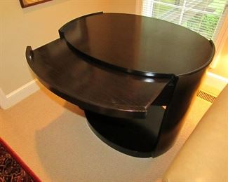 Item 18: Another McGuire of San Francisco end table (could also serve as a bedside table) with pull out tray. 31” wide x 22” deep x 26.5” tall. PRICE: $450.00