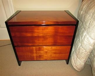 Item 35: Another Henredon 2-drawer bedside chest. 28” wide x 23” tall x 18” deep. PRICE: $350.00