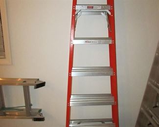Item 59: Werner 6’ fiberglass step ladder. Very clean and lightly used. PRICE: $65.00