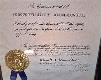 KENTUCKY COLONEL