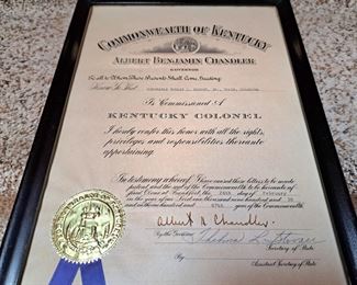 DUDLEY C. MURPHY KENTUCKY COLONEL COMMISSION