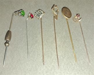 VINTAGE STICK PINS