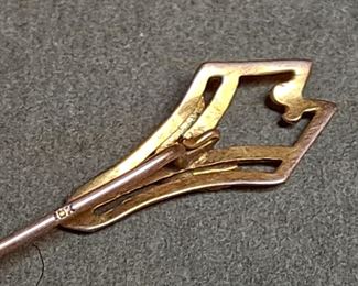 18K STICK PIN