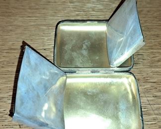 STERLING CIGARETTE CASE