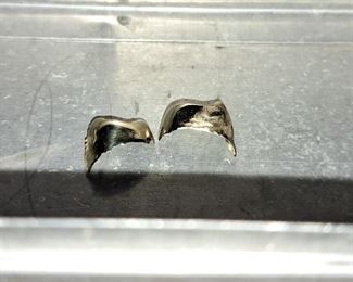2 Small Pieces Dental Gold