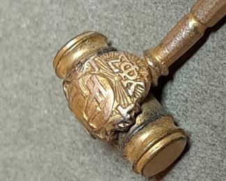 VINTAGE MINI FRATERNITY GAVEL