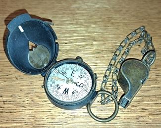 COMPASS WITH WHISTLE