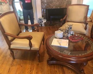 Nice Chairs and Coffee Table