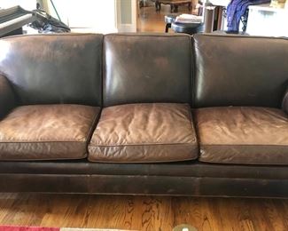 Ralph Lauren Home/ Fine Leather couch