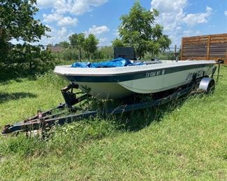 Boat & trailer 250. or best offer.  Must sell as is. 