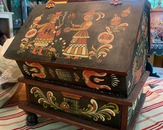 Hungarian jewelry box