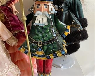 Metal Nutcracker Figurine