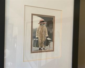 Kim Anderson Framed and Matted Children Print