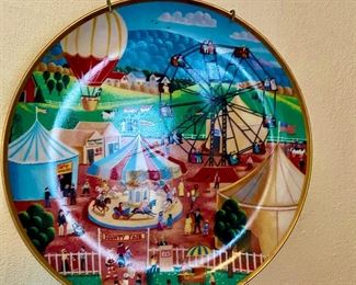 Steven Klein County Fair Decorative Plate