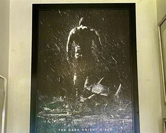 Framed Poster of The Dark Knight Rises