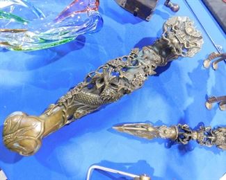 Antique Wrigley Mansion door pull