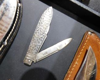 Silver pocket knife