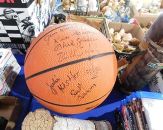 1952 Hebron signed basketball