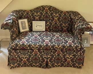 Ethan Allen Upholstered Love Seat