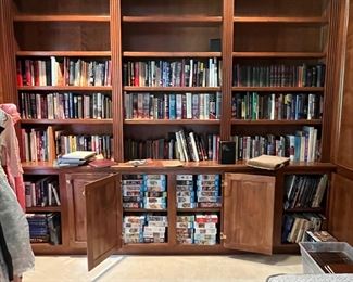 hundreds of interesting hard cover books and Jigsaw puzzles made locally in Buffalo, N.Y.