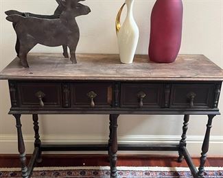 antique side table