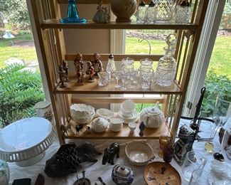 Waterford crystal, Hummels and old glassware