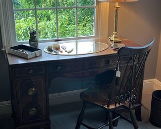 vintage mahogany desk