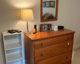 vintage maple chest of drawers