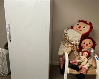 small size refrigerator and Raggety Ann