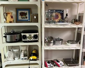 kitchenware and electonics