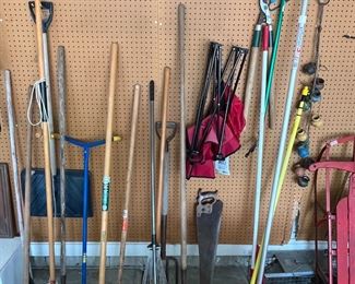 lawn and garden tools