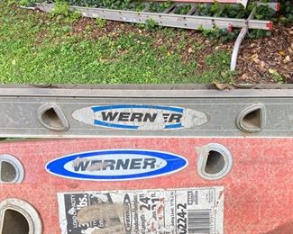 Fiberglass & Metal Extension Ladders