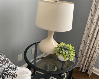 White Lamp 15" D x 23" H $150