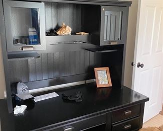 Desk with Hutch 52" W x 24.5" D x 65"H  $350
