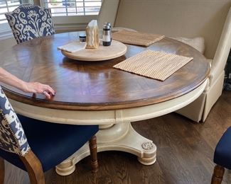 Round Pedestal Table  60" D x 31" H  $650