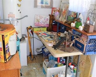 Laundry Room Overview (Access to back yard and garage)