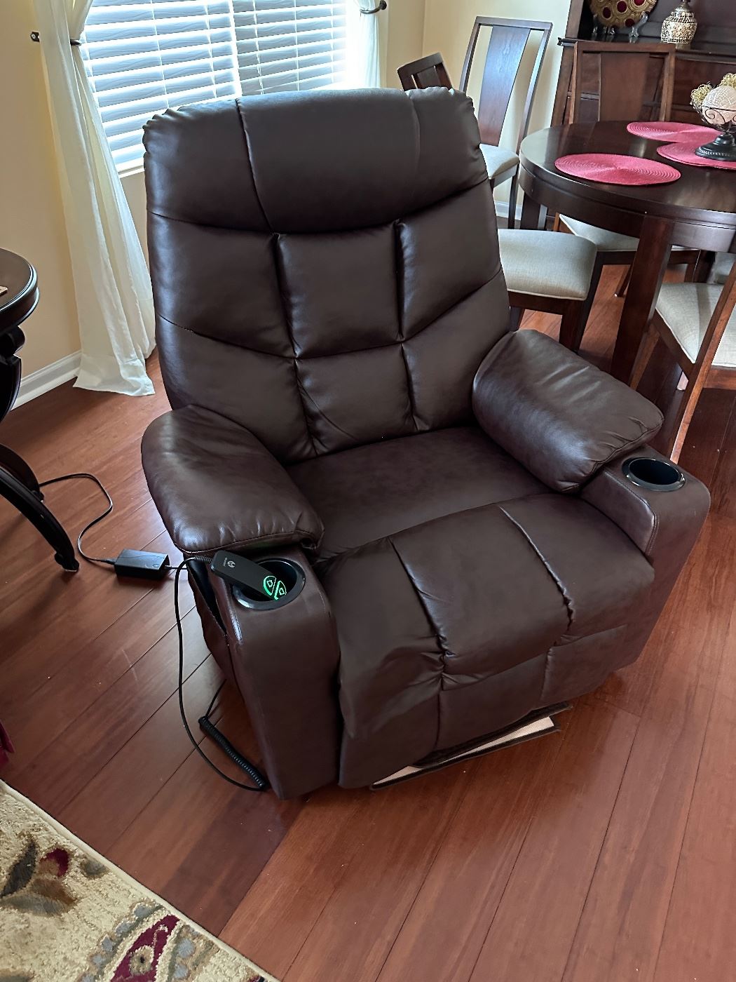 Leather lift chairs dining set correlle... starts on 6/30/2023