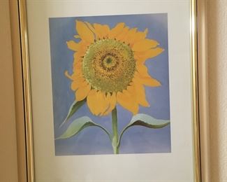 Sunflower Wall art